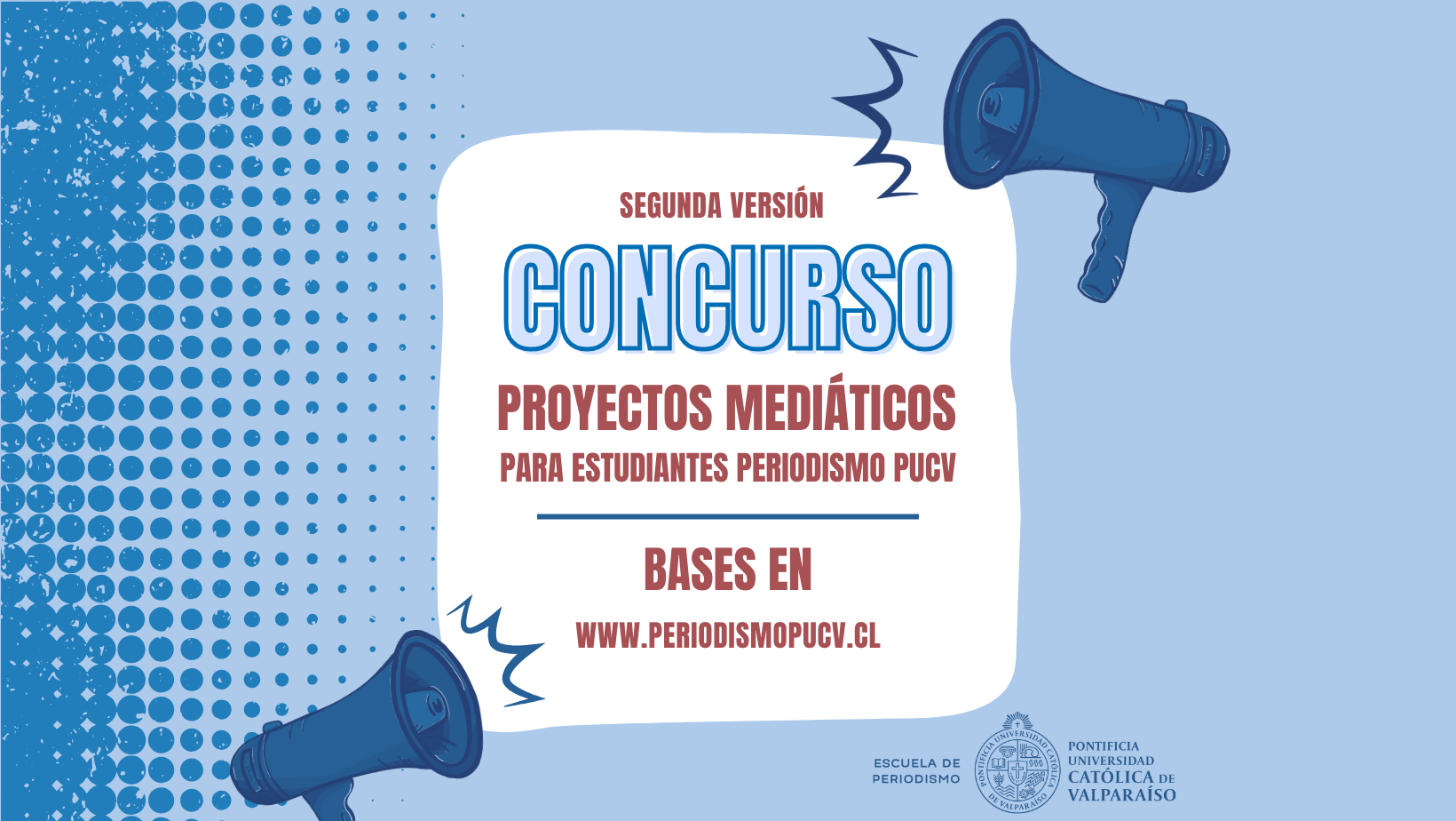 Escuela de Periodismo PUCV lanza segunda versión de fondo concursable interno