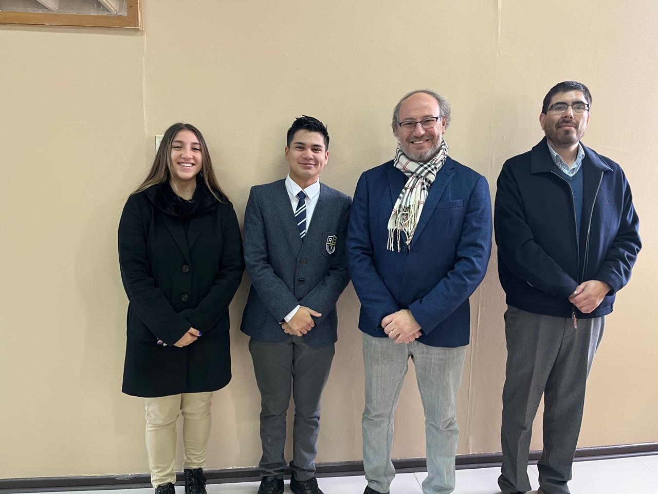 Colegio Rubén Castro de Viña del Mar y Escuela de Periodismo concretan alianza de trabajo con proyecto estudiantil