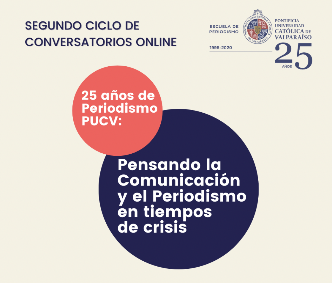 Un nuevo ciclo de conversatorios online reunirá a la comunidad de Periodismo PUCV en septiembre