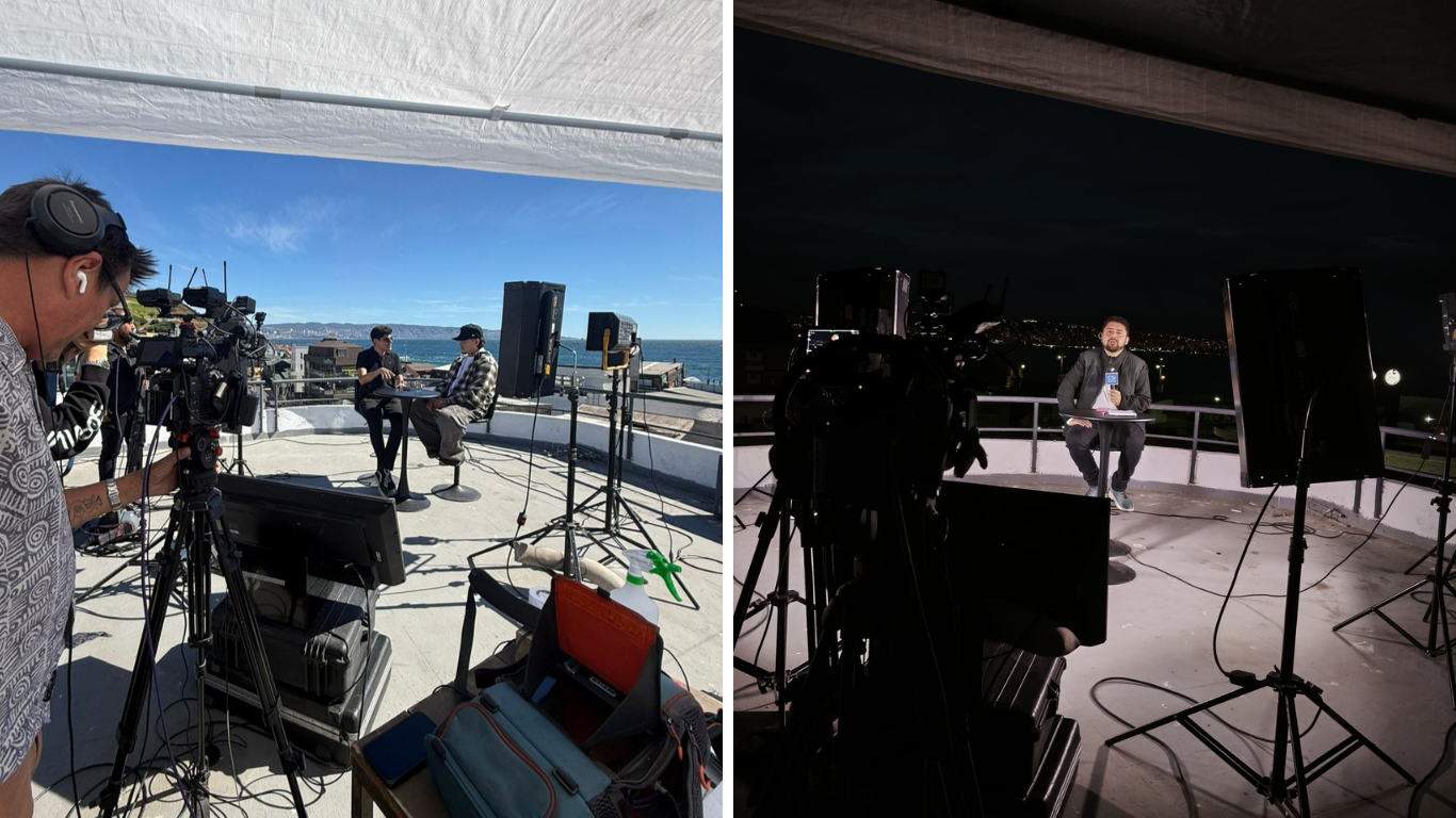 Experiencias de periodistas PUCV en el Festival de Viña 2026